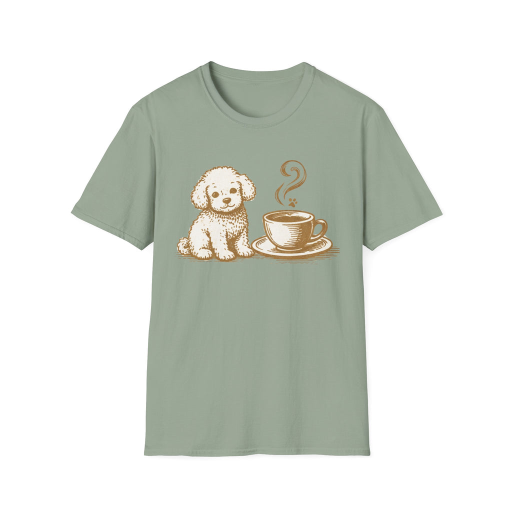 Poodle & Coffee Image T-Shirt