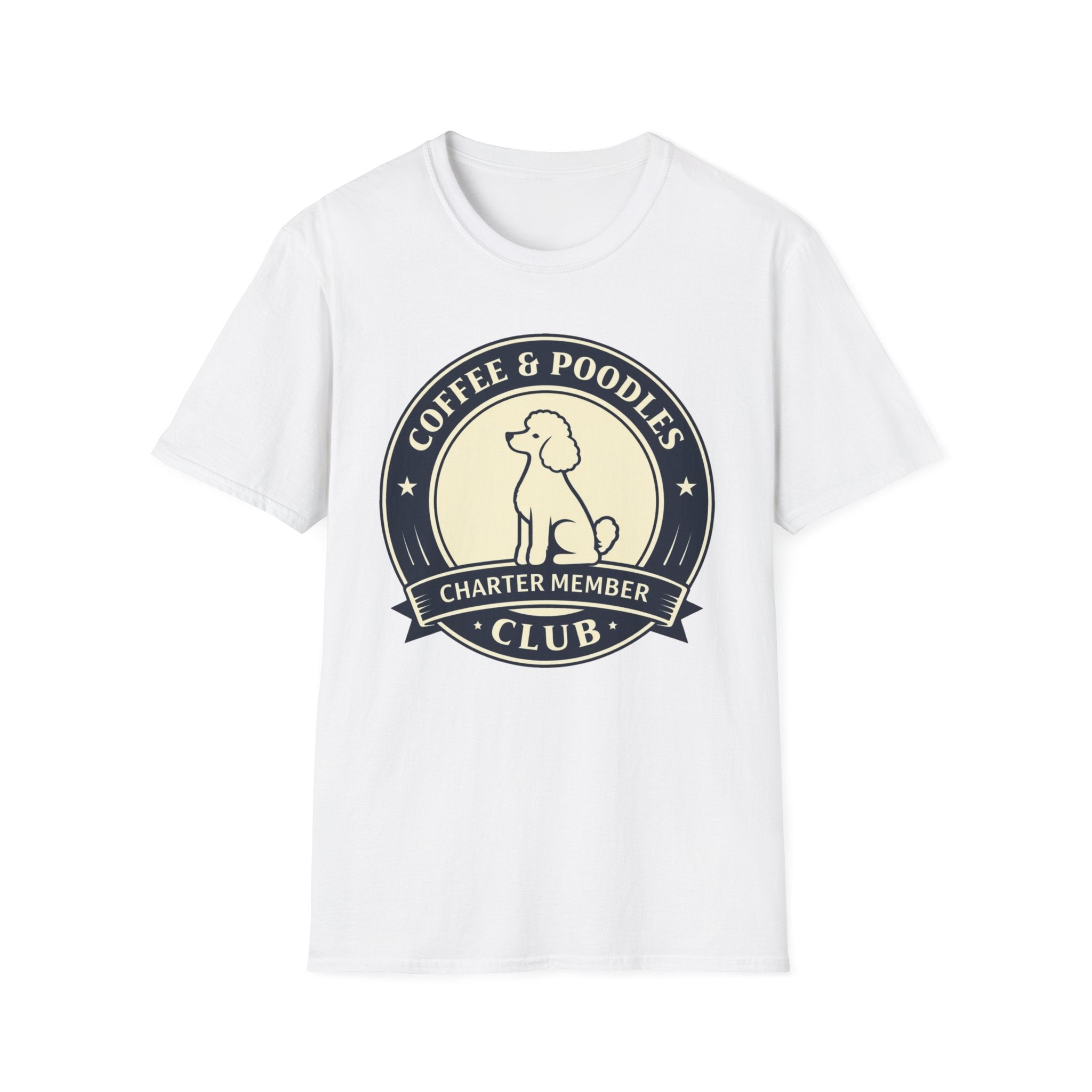 Coffee & Poodles Charter Club T-Shirt