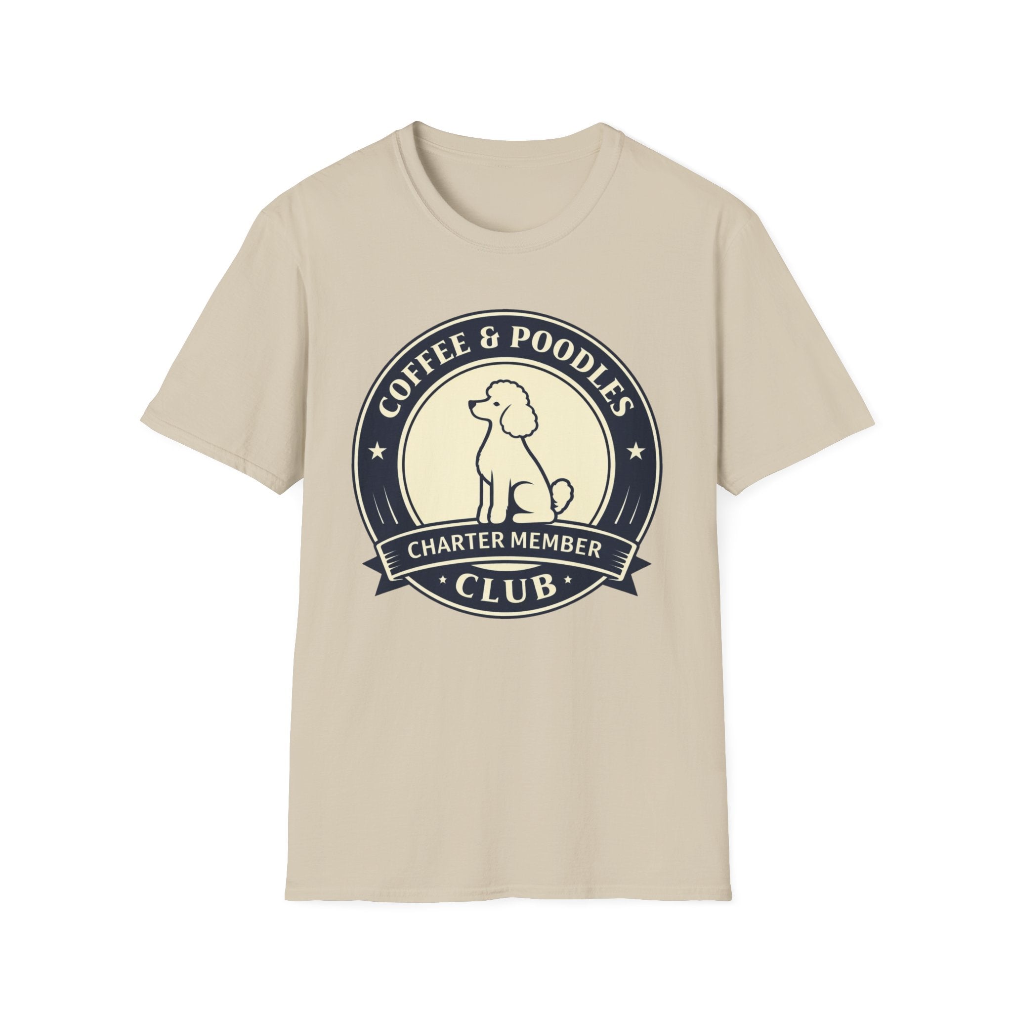 Coffee & Poodles Charter Club T-Shirt