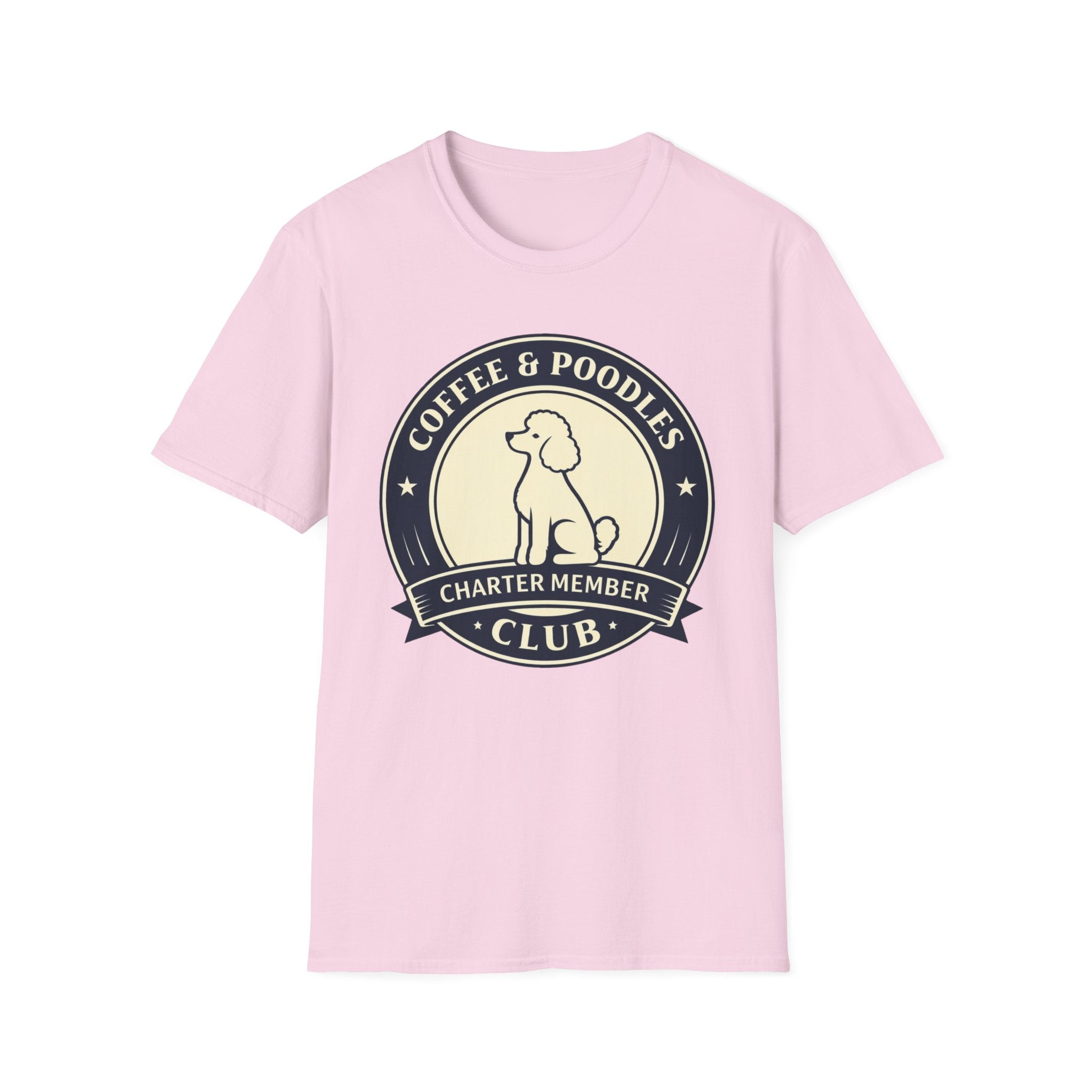Coffee & Poodles Charter Club T-Shirt