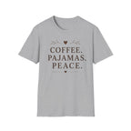 Coffee.Pajamas.Peace.Heart T-Shirt