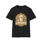 Poodle Mama Filigree Emblem T-Shirt