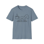 Coffee First, Poodles Always T-Shirt