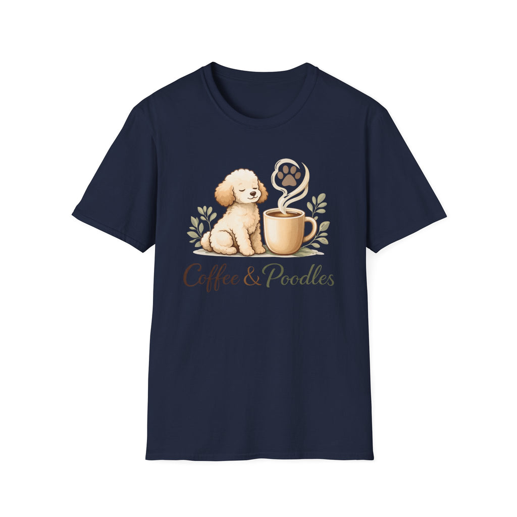 Coffee & Poodles Organic T-Shirt