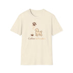 Coffee & Poodles Cup Paw  T-Shirt