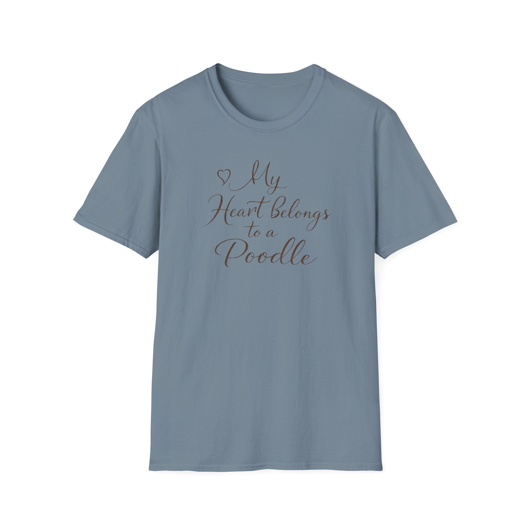 "My Heart Belongs To A Poodle" T-Shirt