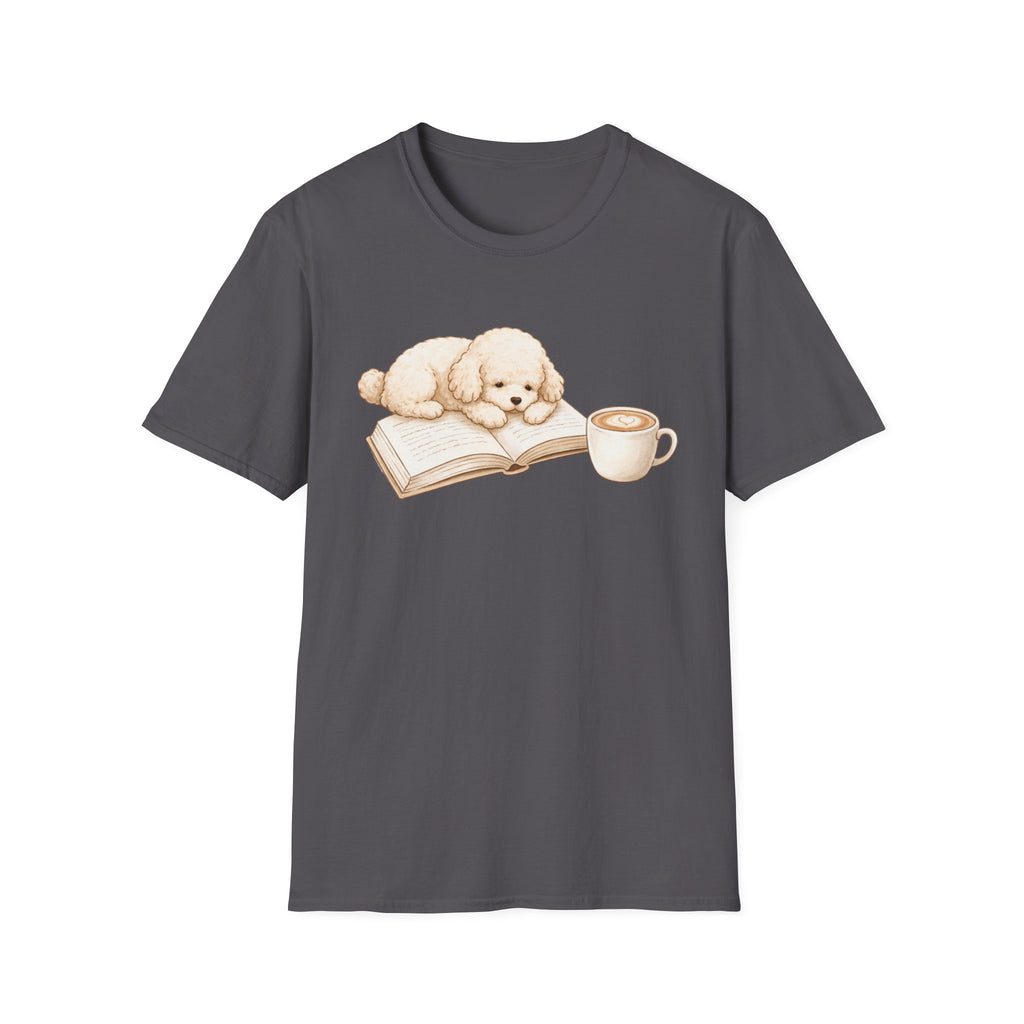 Poodle.Book.Coffee T-Shirt