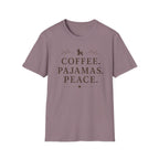 Coffee.Pajamas.Peace.Poodle T-Shirt