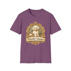 Poodle Mama Filigree Emblem T-Shirt