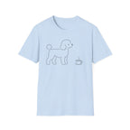 Poodle & Coffee Silhoutte T-Shirt