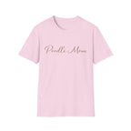 Poodle Mom Script T-Shirt