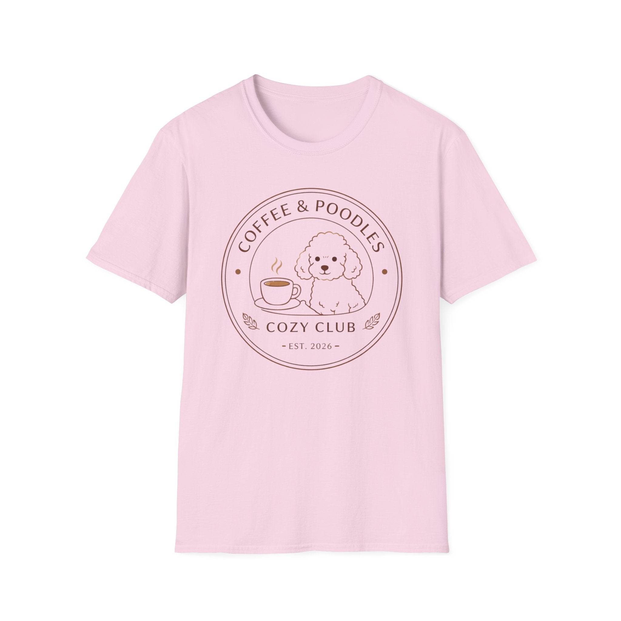 Coffee & Poodles Est. 2026 T-Shirt