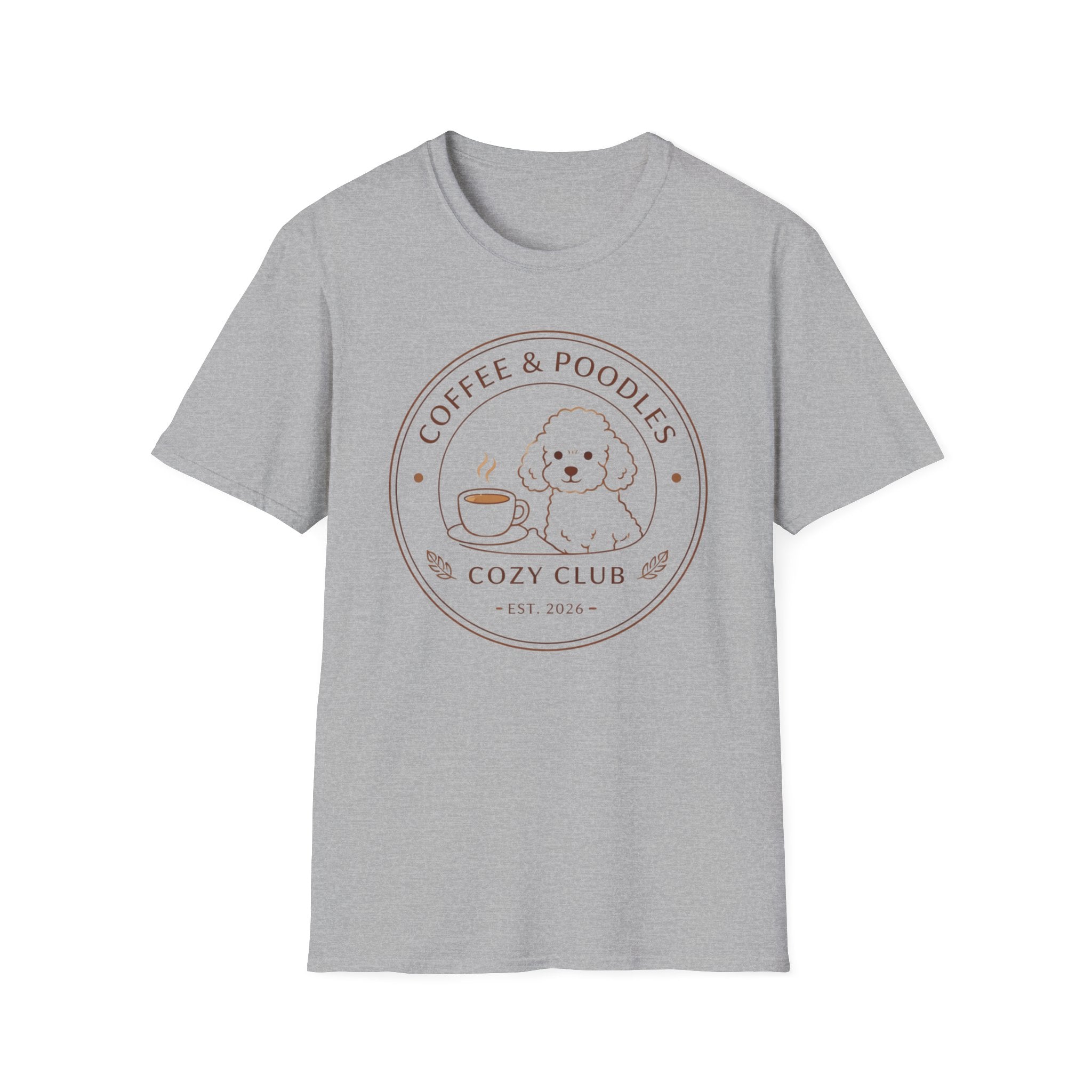 Coffee & Poodles Est. 2026 T-Shirt