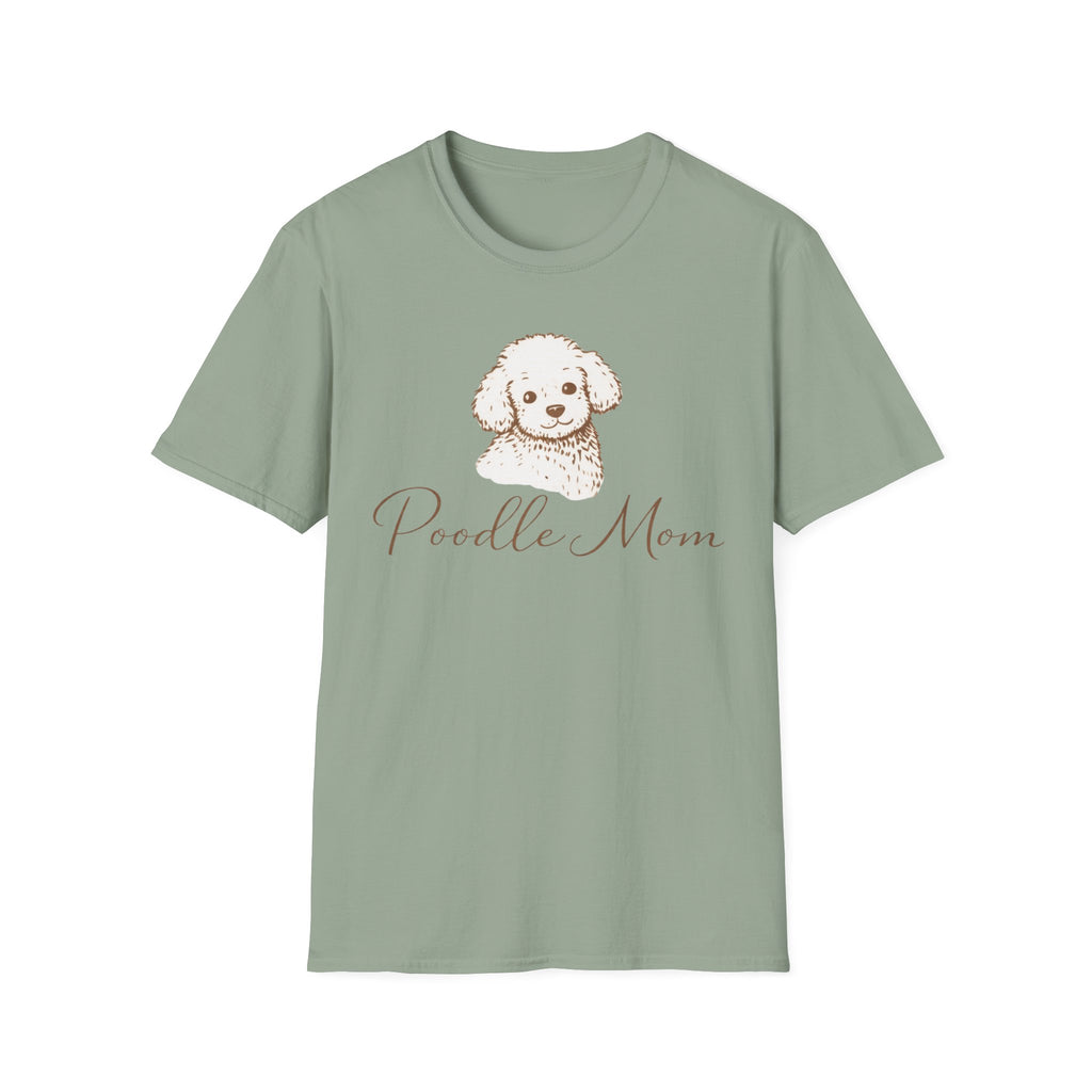 Poodle Mom - Creme Poodle T-Shirt