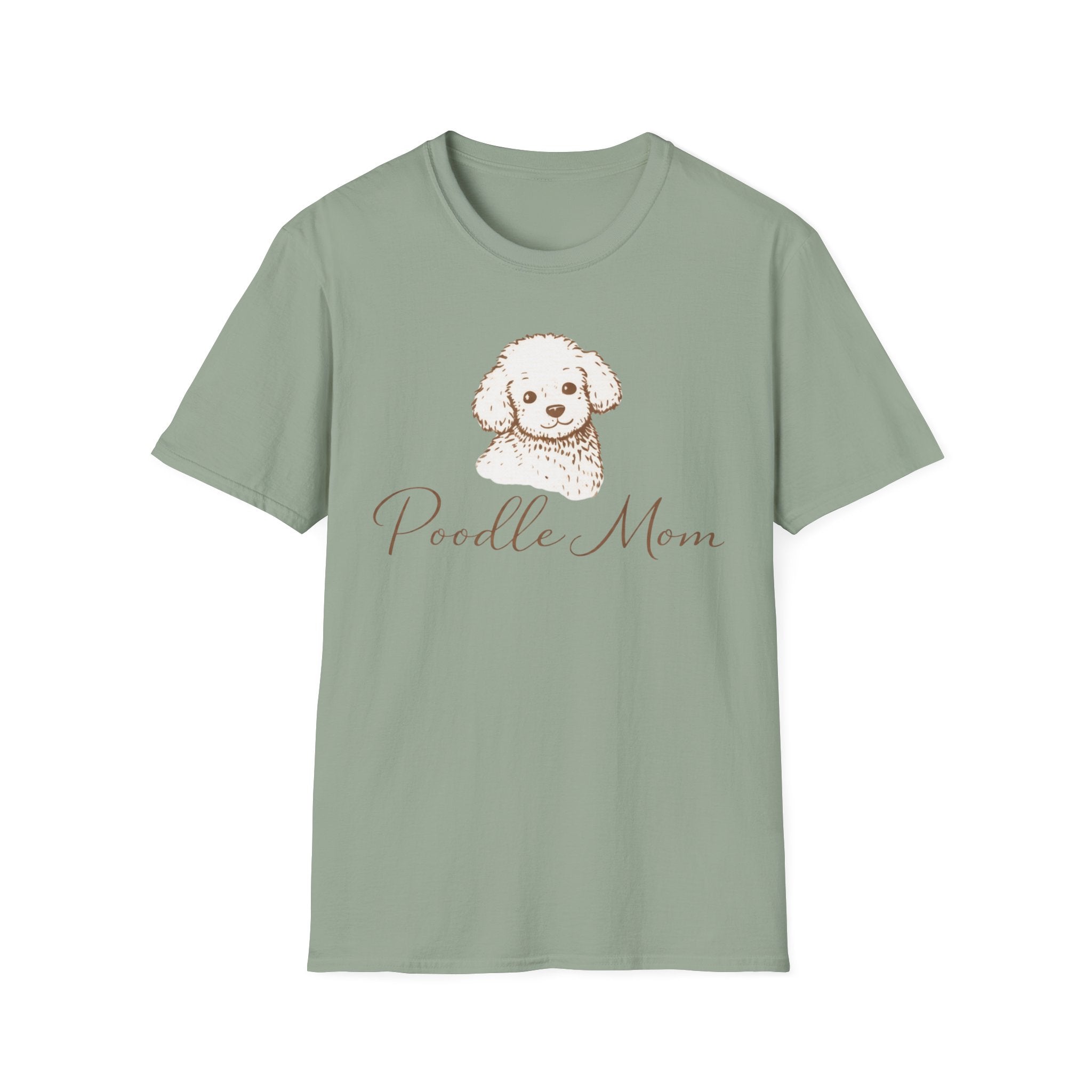 Poodle Mom - Creme Poodle T-Shirt