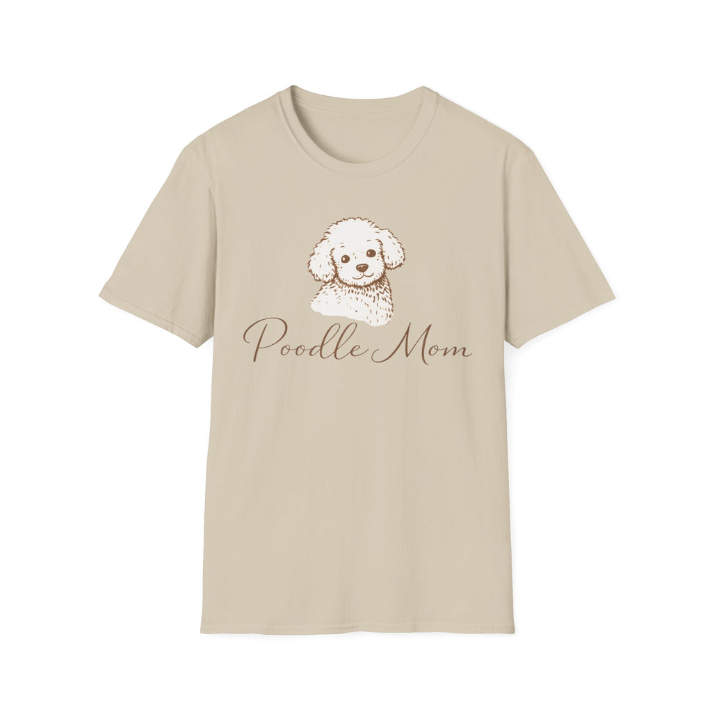 Poodle Mom - Creme Poodle T-Shirt