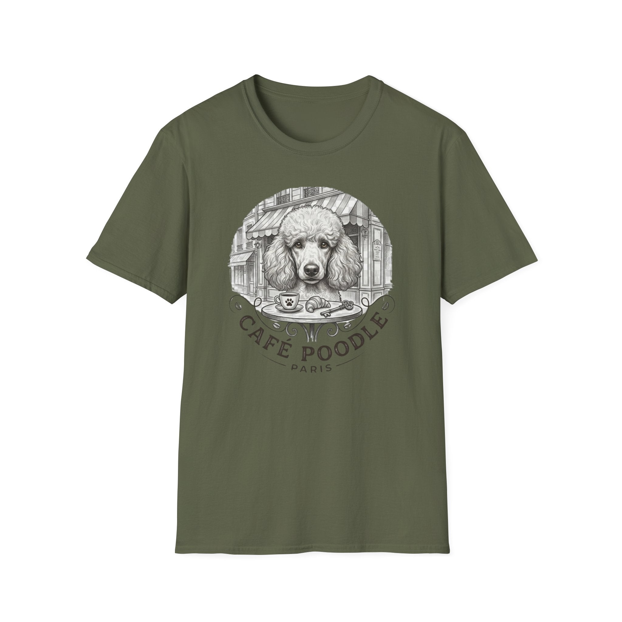 Standard Cafe Poodle T-Shirt
