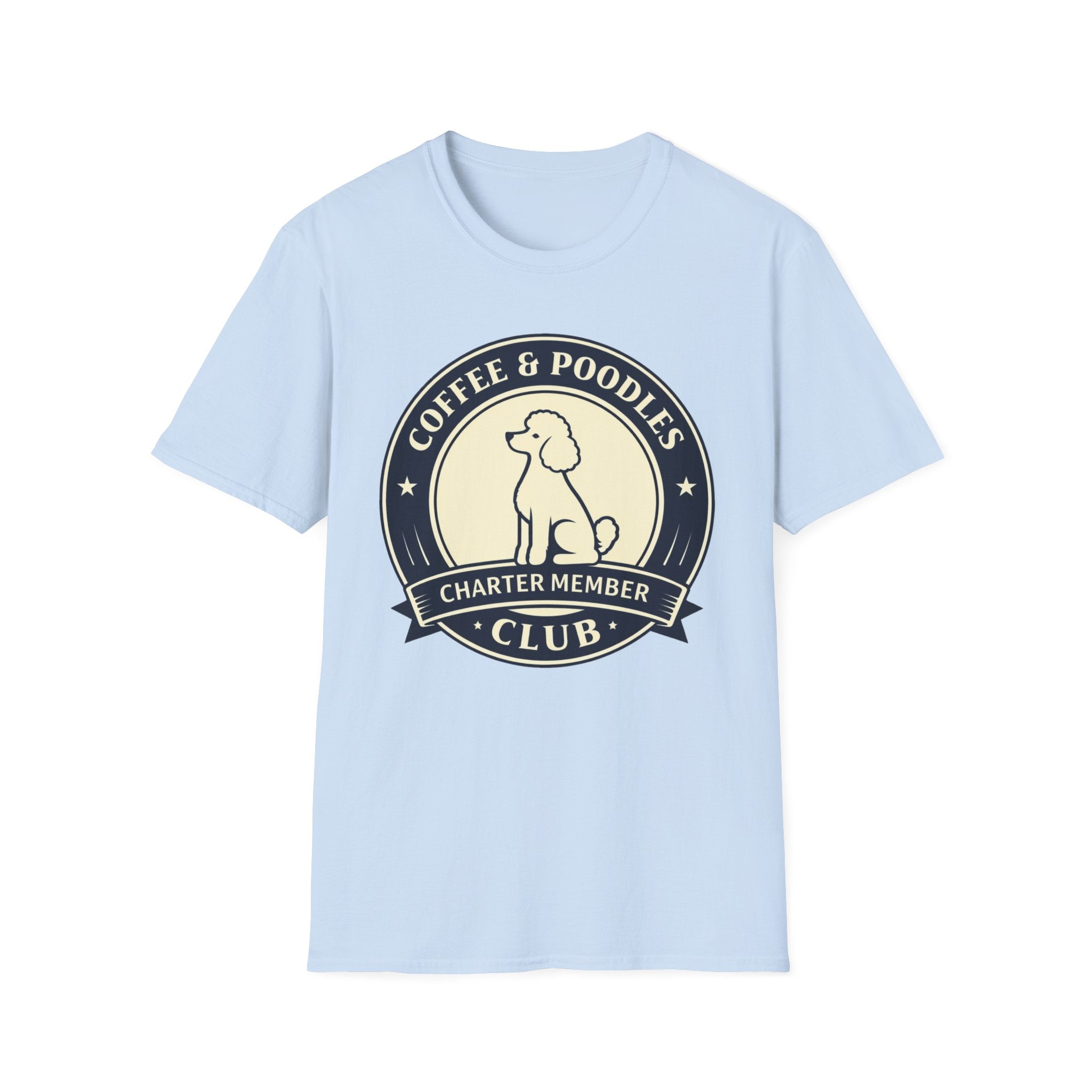 Coffee & Poodles Charter Club T-Shirt