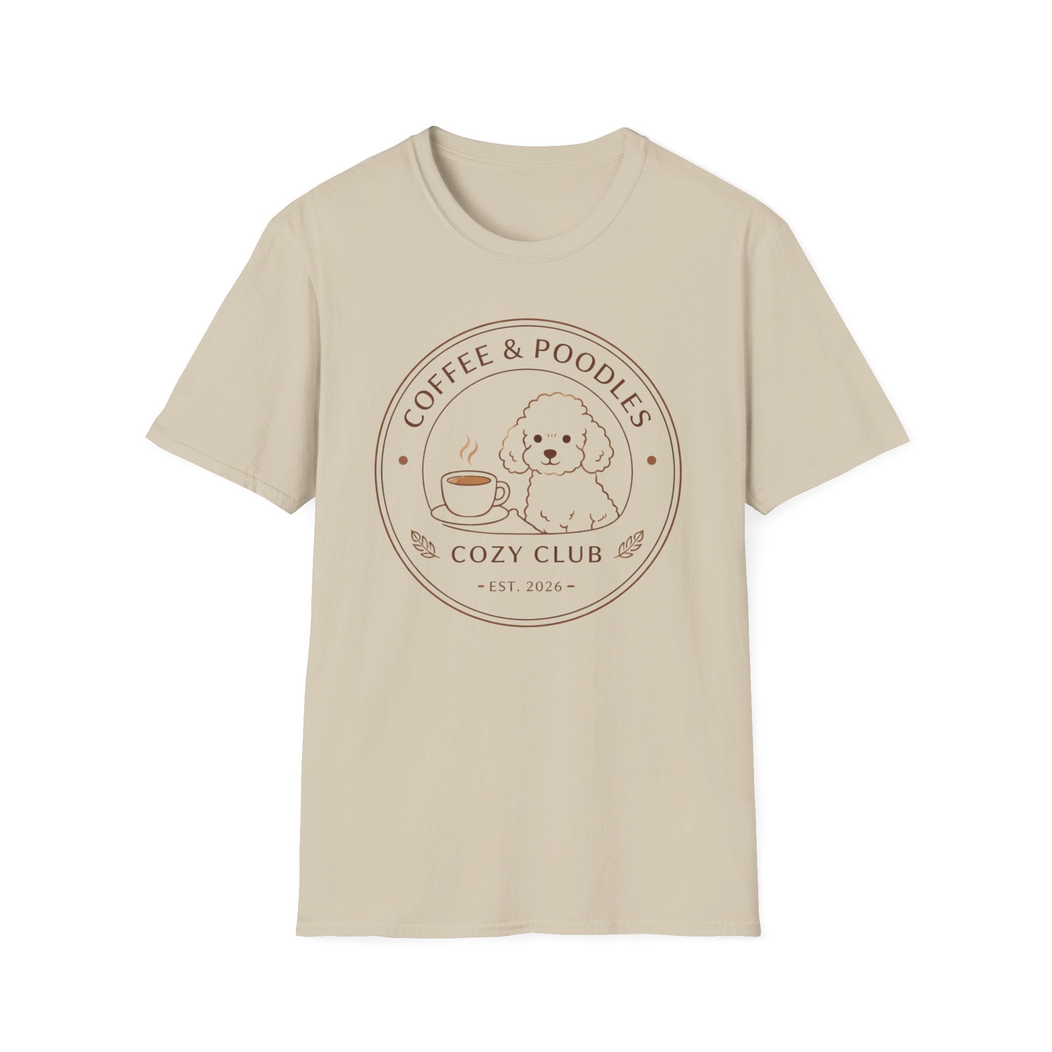 Coffee & Poodles Est. 2026 T-Shirt