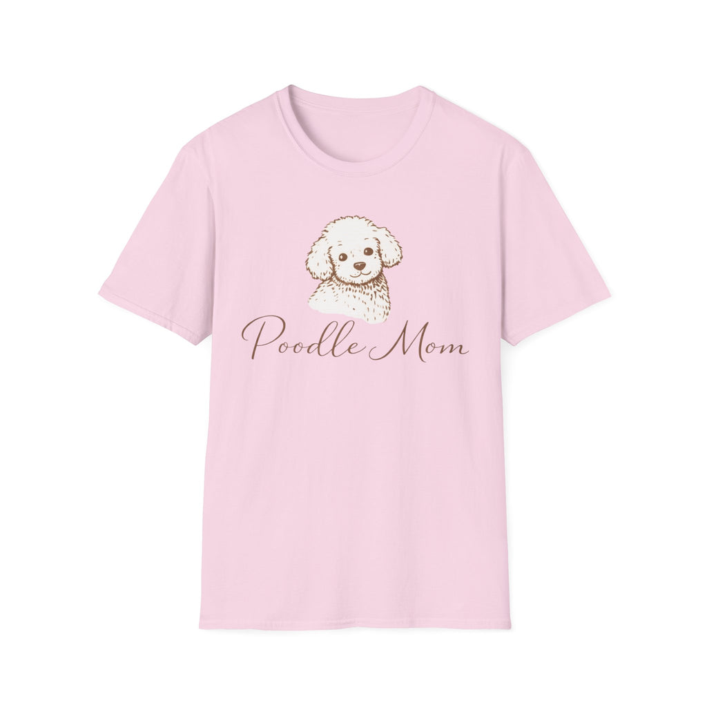 Poodle Mom - Creme Poodle T-Shirt