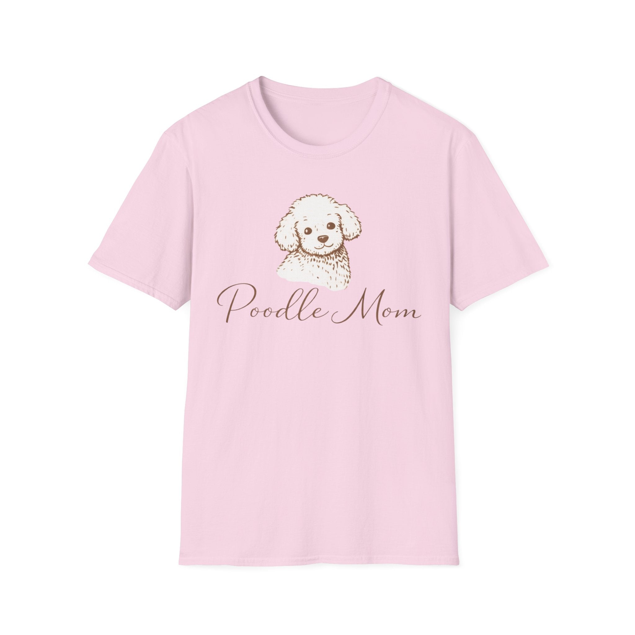 Poodle Mom - Creme Poodle T-Shirt