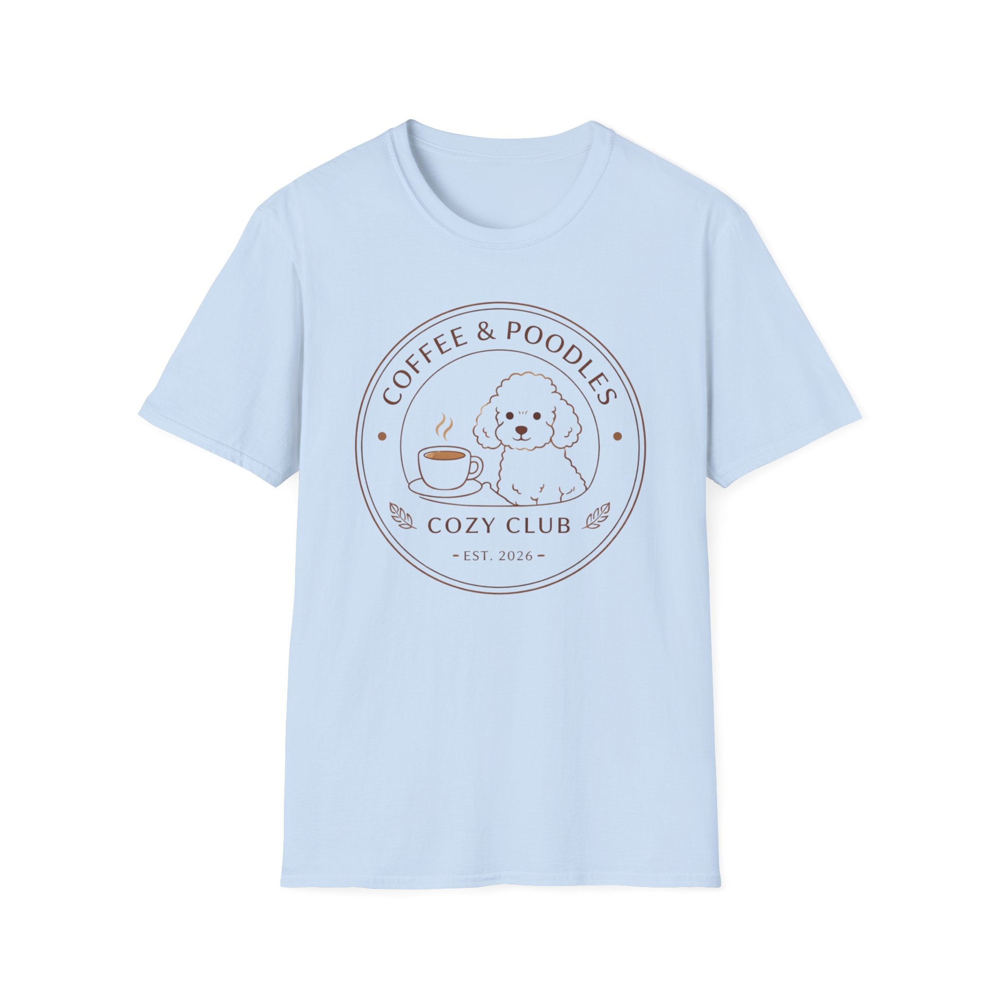 Coffee & Poodles Est. 2026 T-Shirt