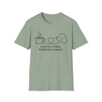Coffee First, Poodles Always T-Shirt