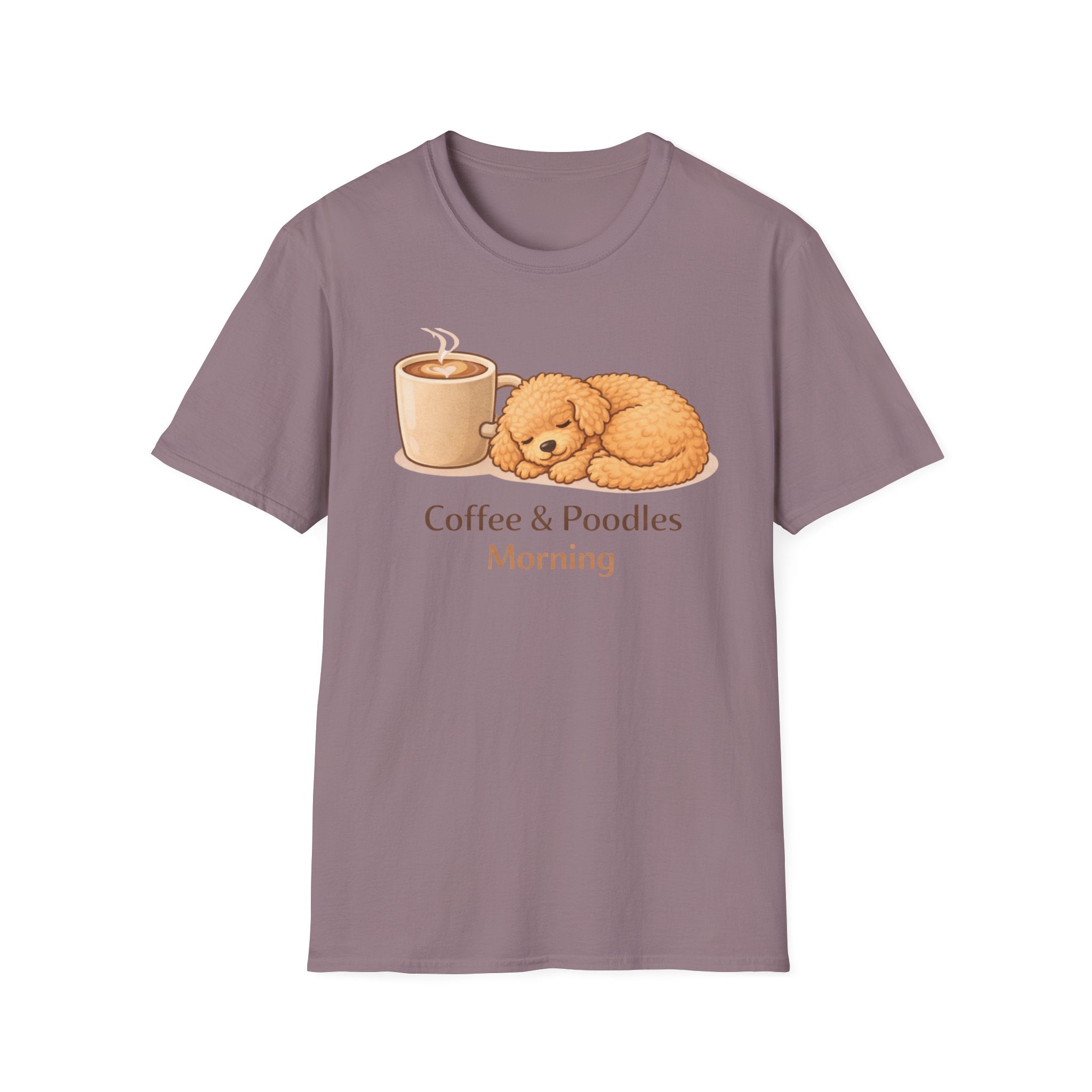 Coffee & Poodles Morning T-Shirt