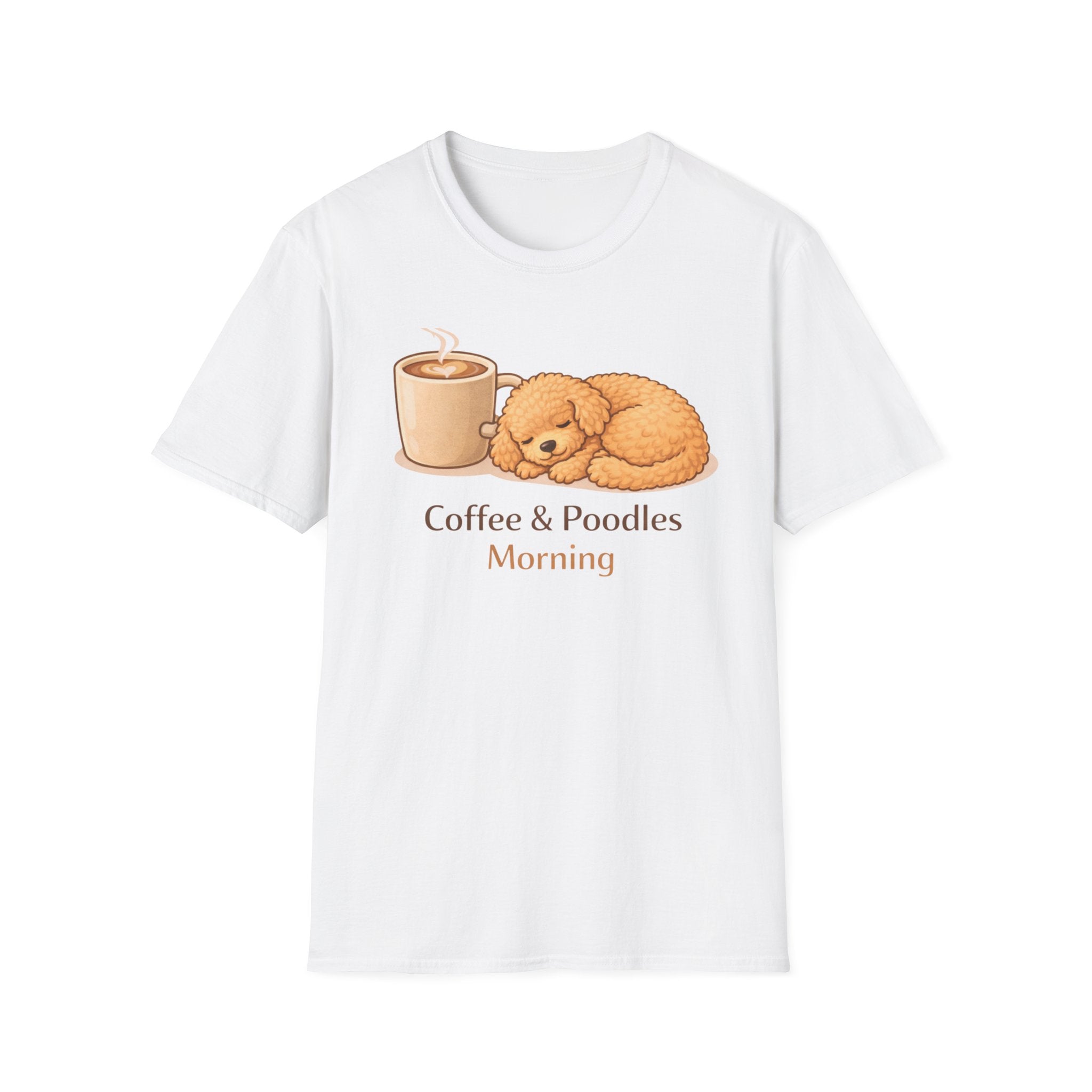Coffee & Poodles Morning T-Shirt