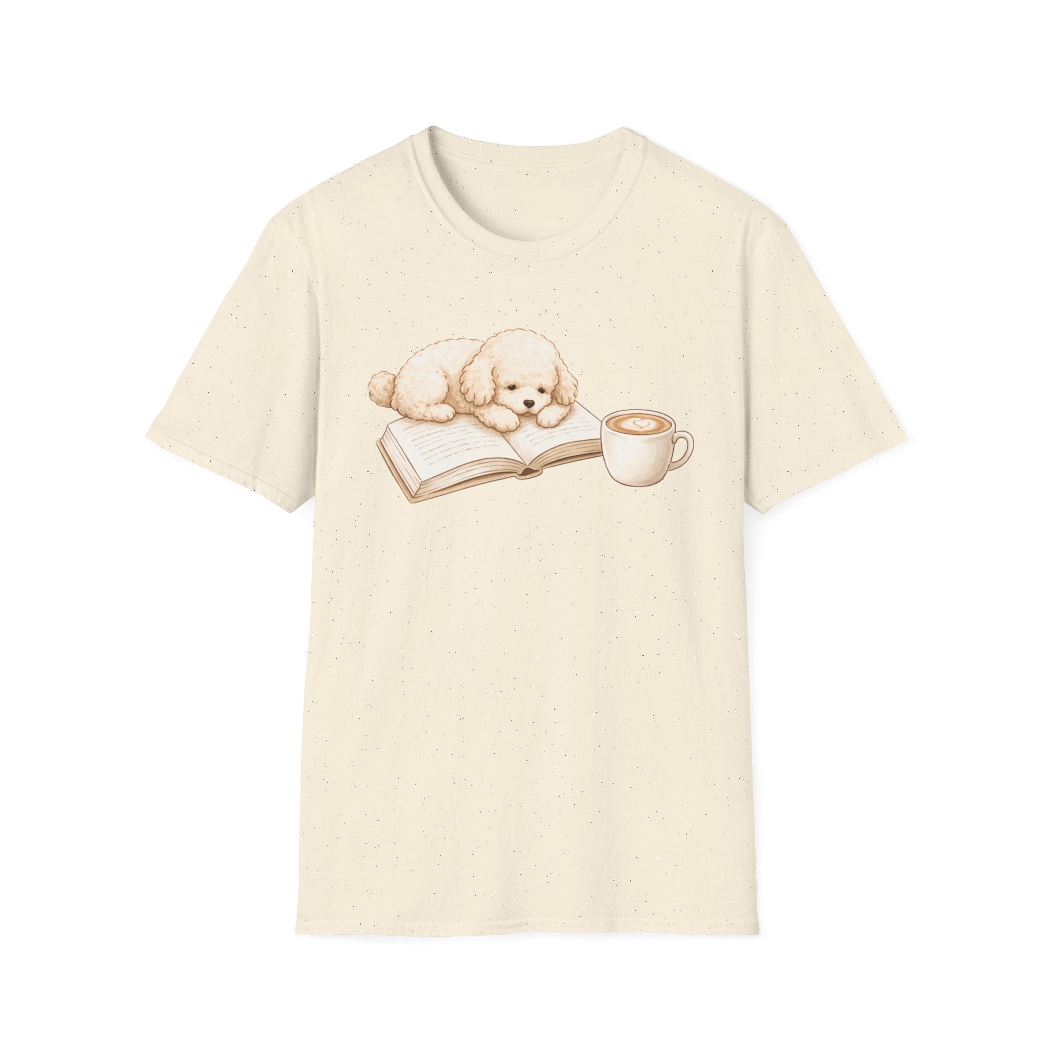 Poodle.Book.Coffee T-Shirt