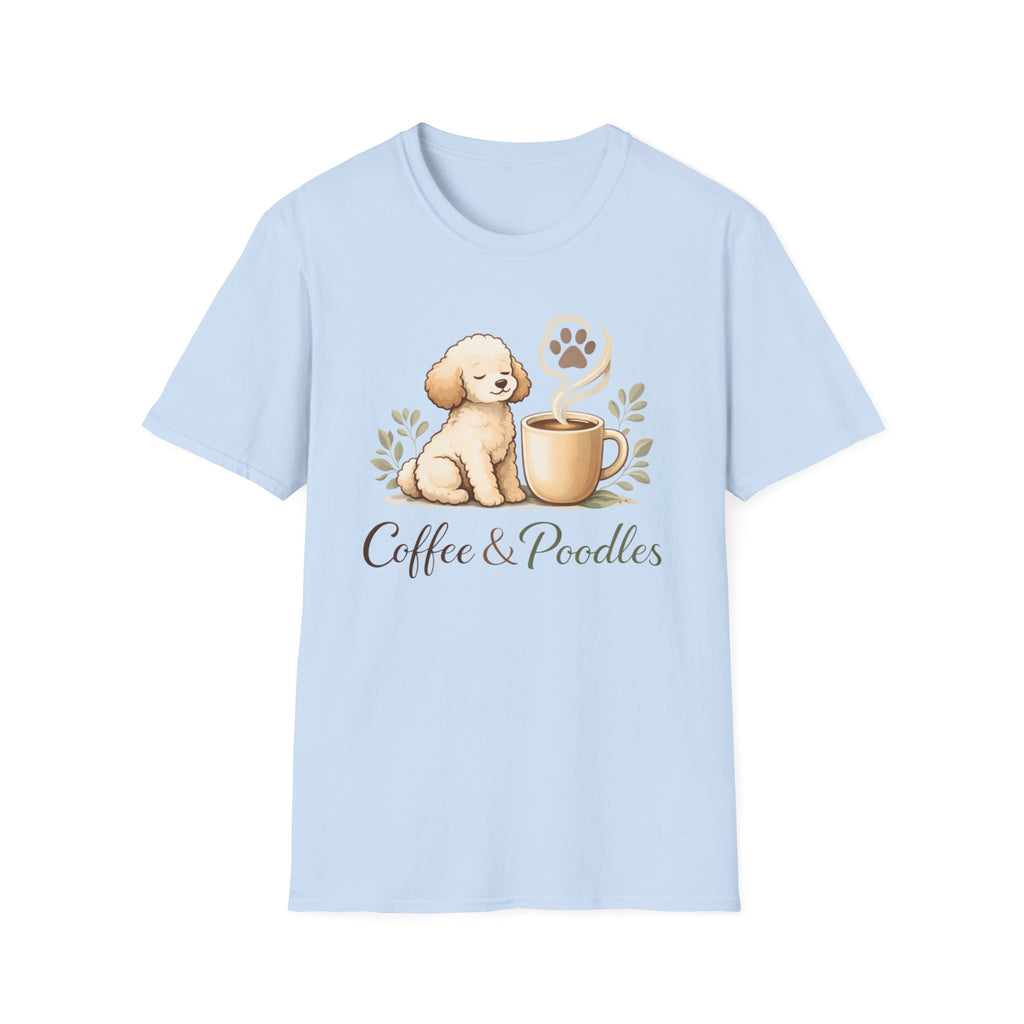 Coffee & Poodles Organic T-Shirt
