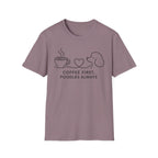 Coffee First, Poodles Always T-Shirt