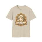 Poodle Mama Filigree Emblem T-Shirt