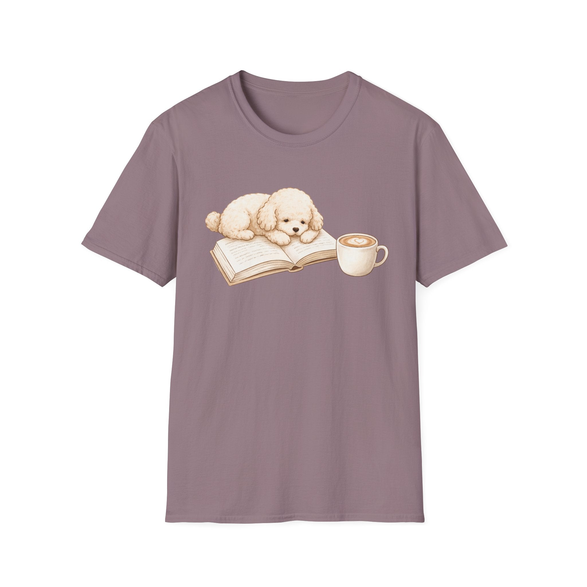 Poodle.Book.Coffee T-Shirt