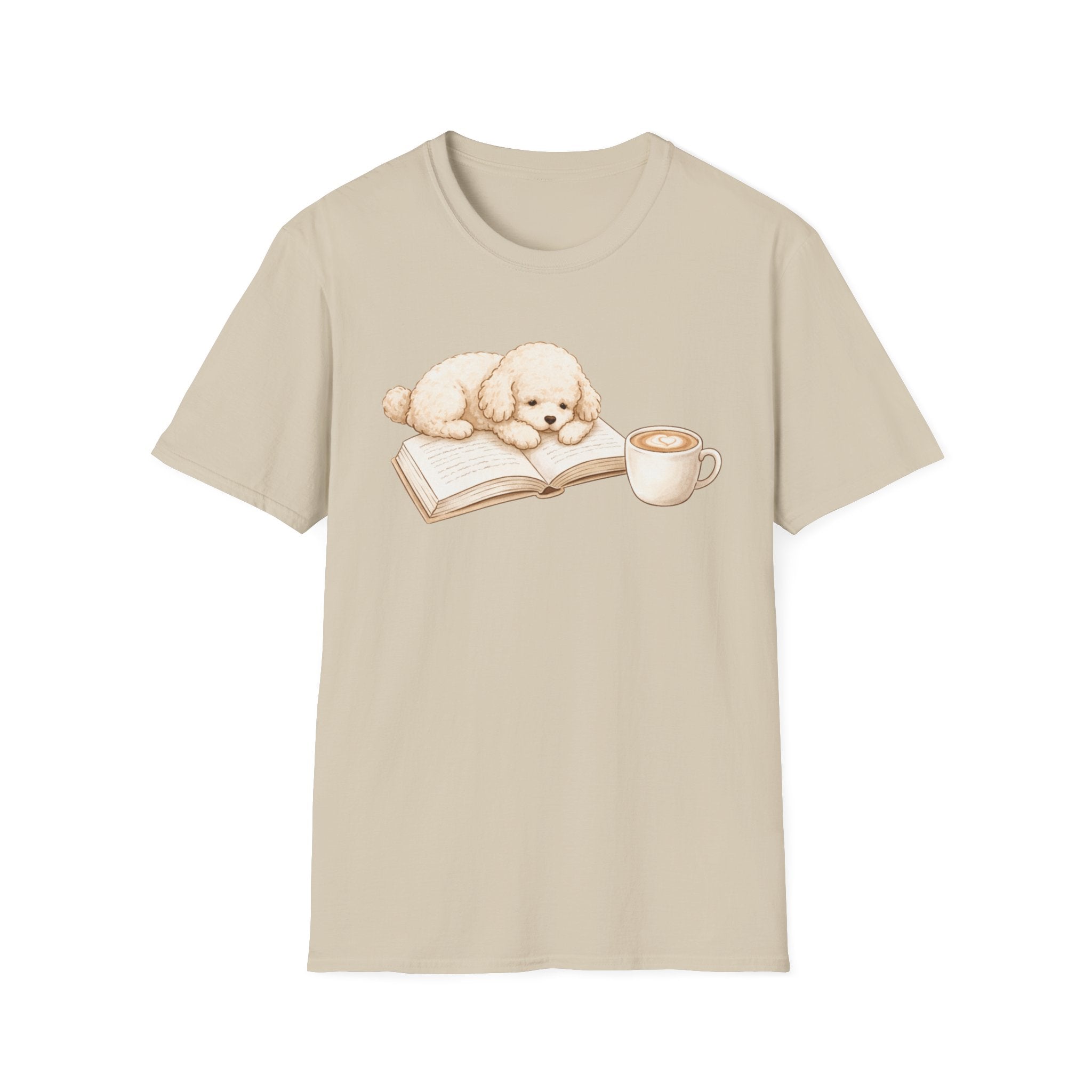 Poodle.Book.Coffee T-Shirt