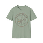 Coffee & Poodles Badge T-Shirt