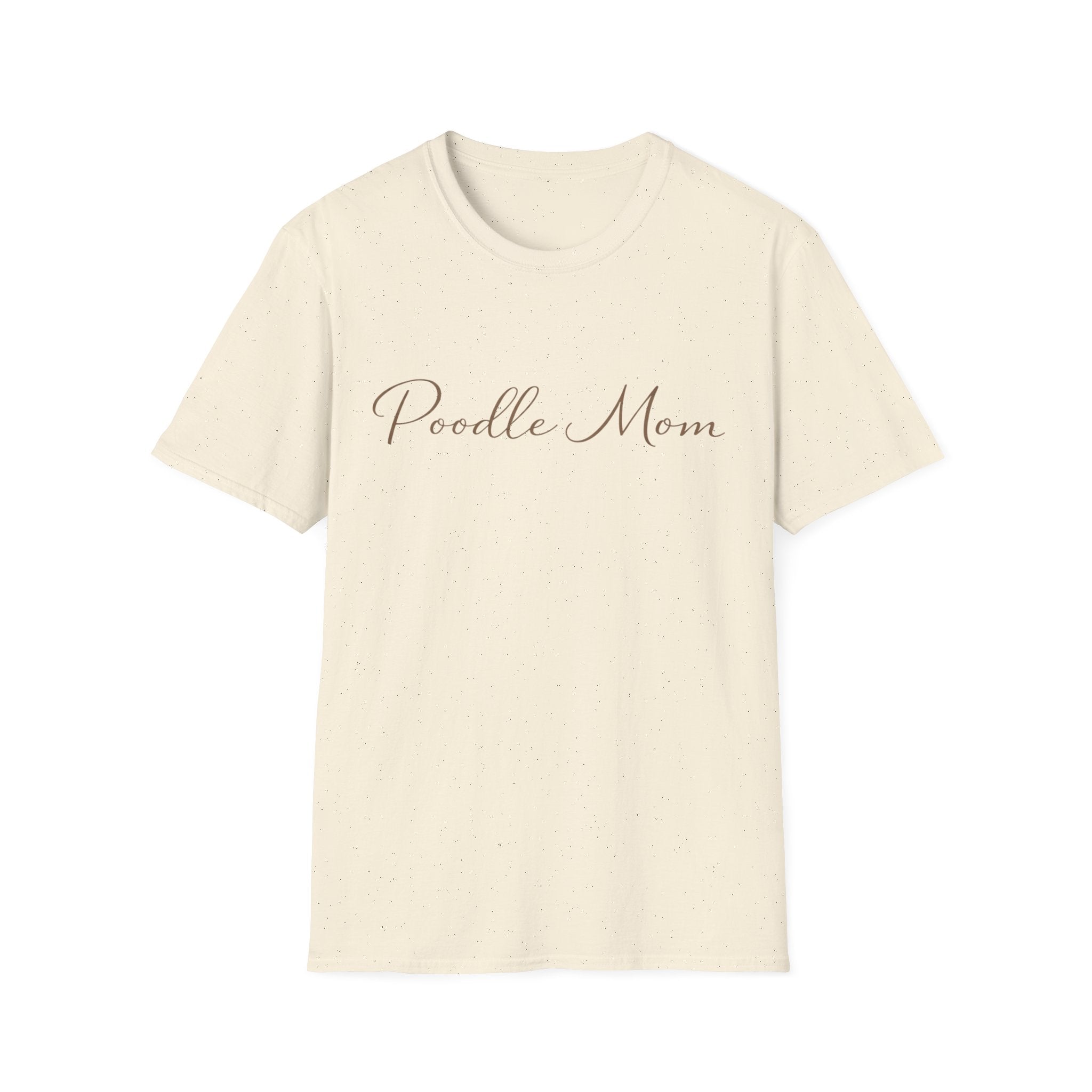 Poodle Mom Script T-Shirt