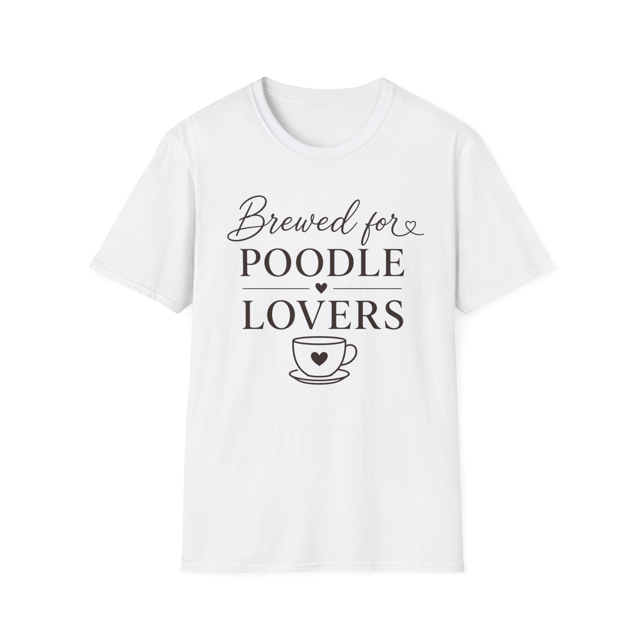 Brewed for Poodle Lovers T-Shirt