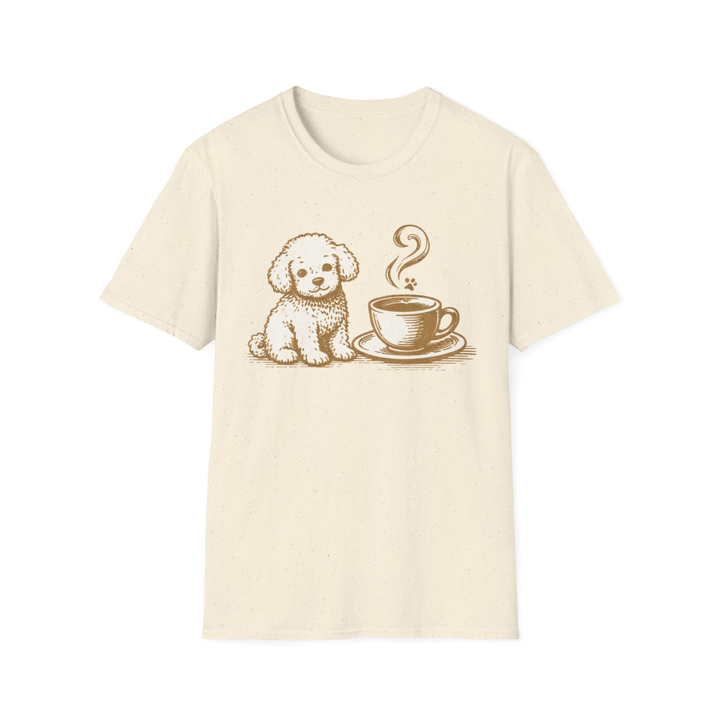 Poodle & Coffee Image T-Shirt
