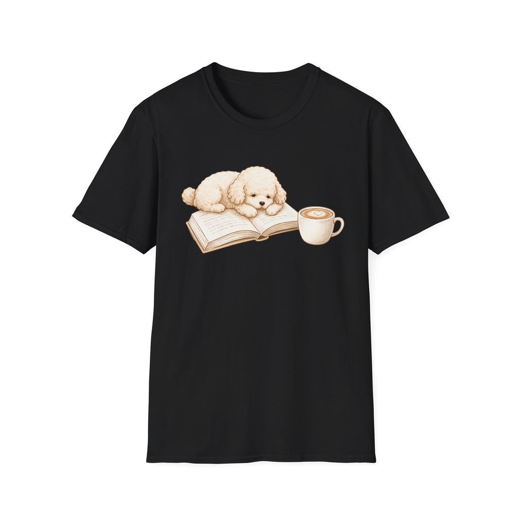 Poodle.Book.Coffee T-Shirt