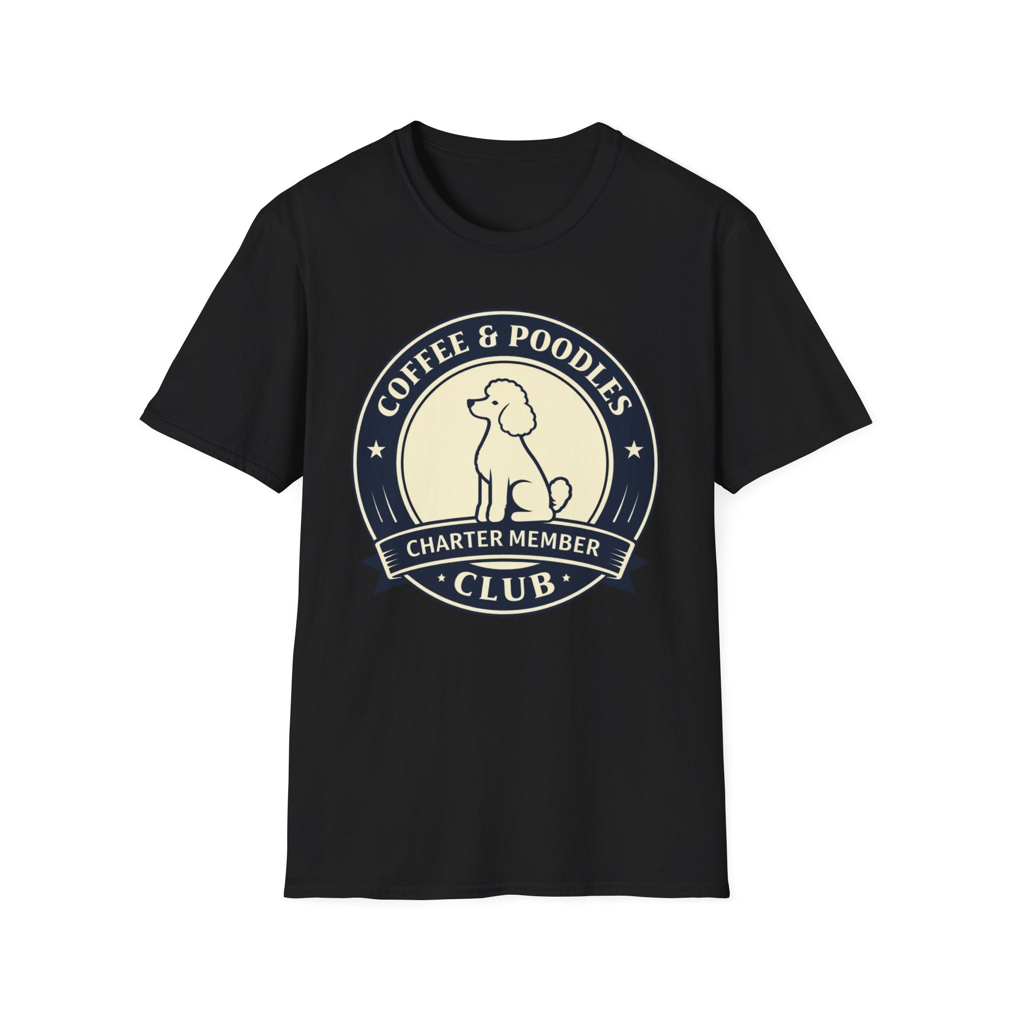 Coffee & Poodles Charter Club T-Shirt