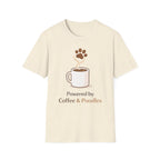 Powered By Coffee & Poodles T-Shirt