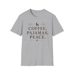 Coffee.Pajamas.Peace.Poodle T-Shirt