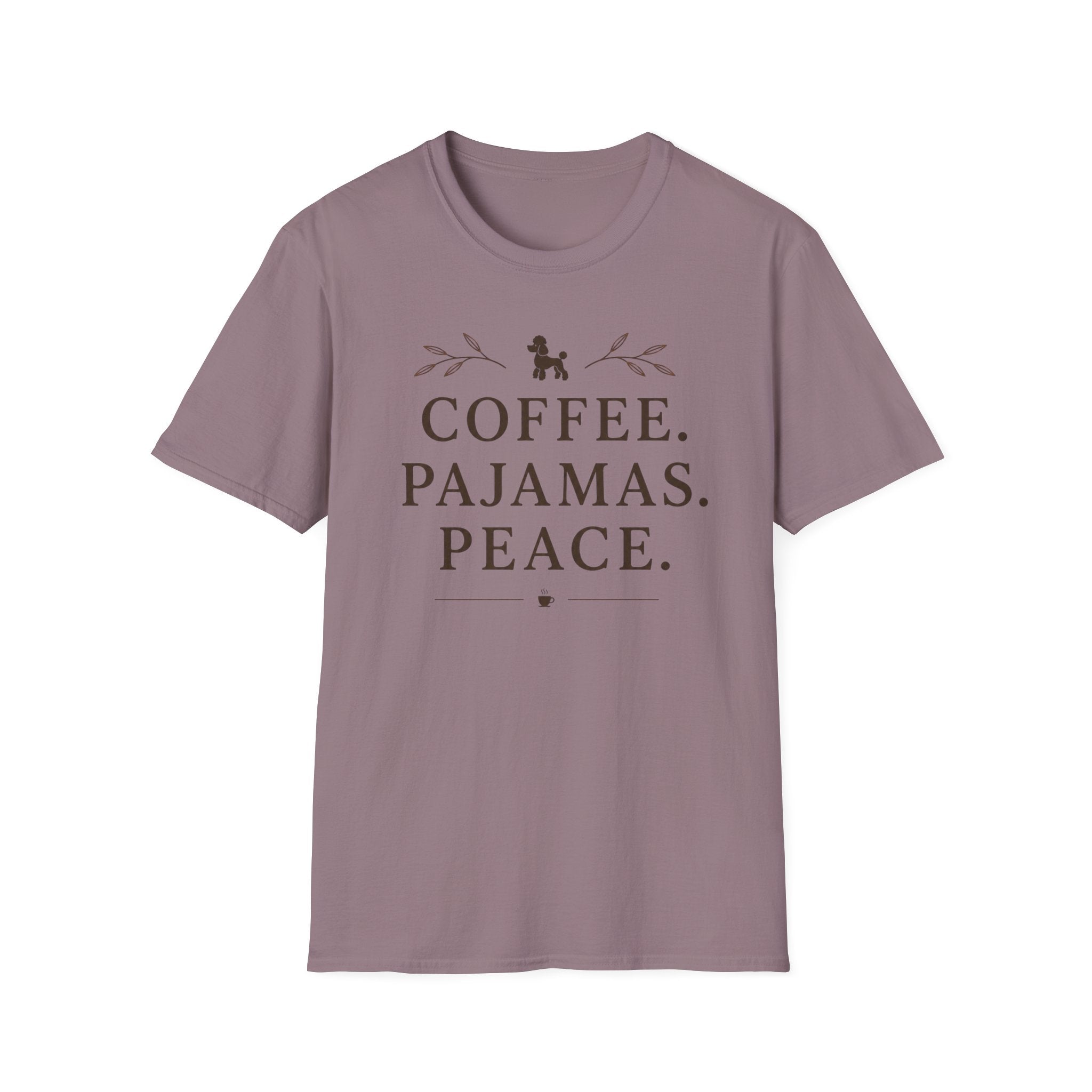 COFFEE.PAJAMAS.PEACE. T-Shirt