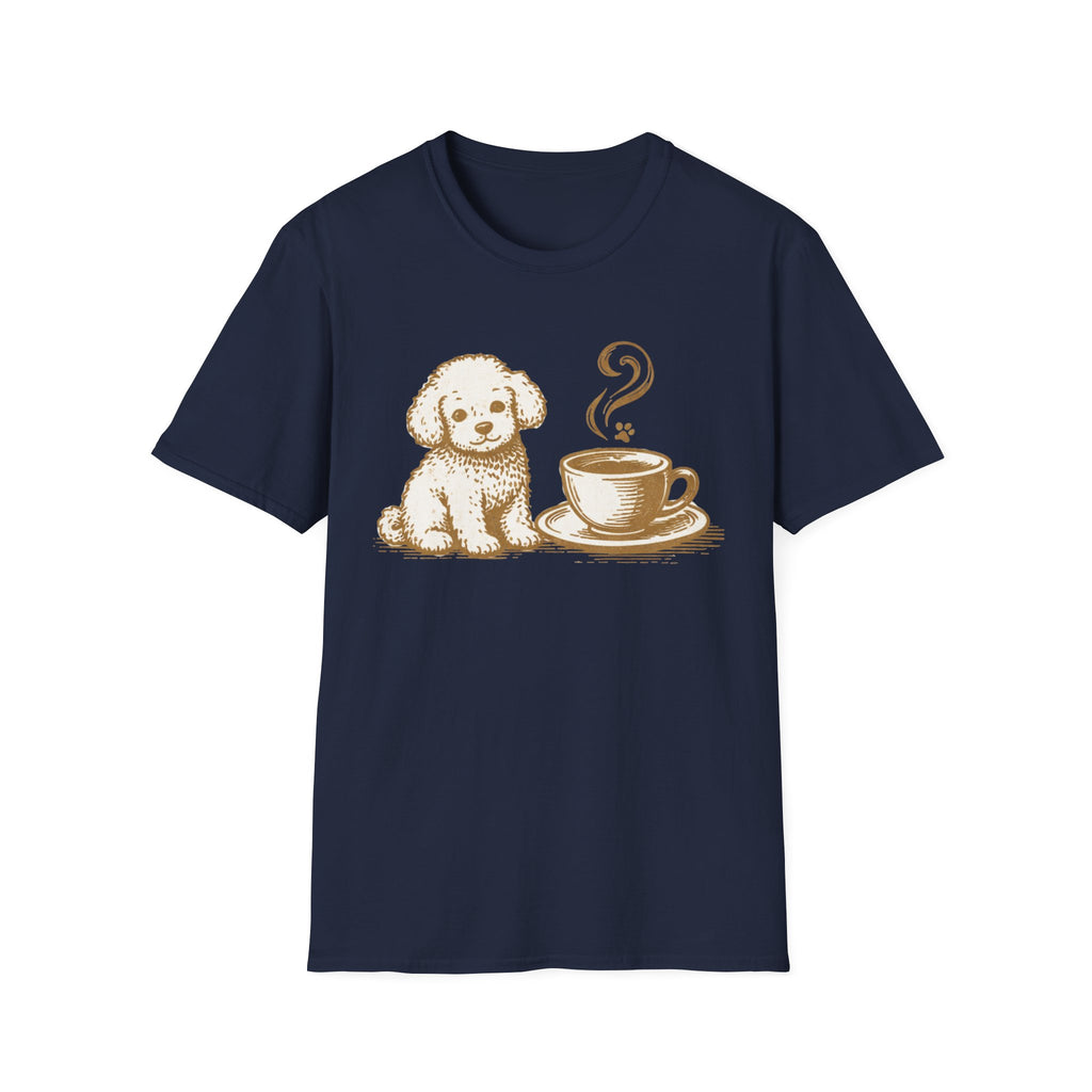 Poodle & Coffee Image T-Shirt