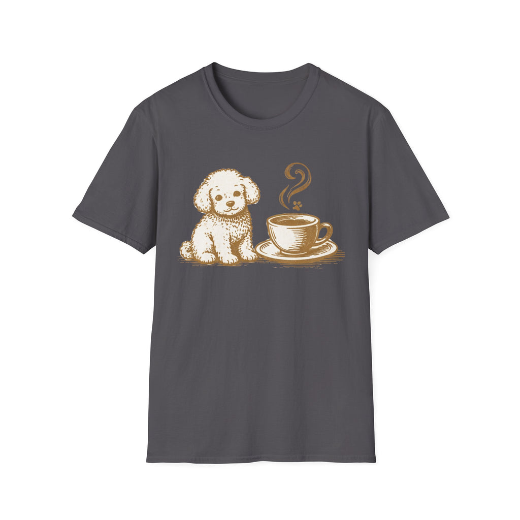 Poodle & Coffee Image T-Shirt