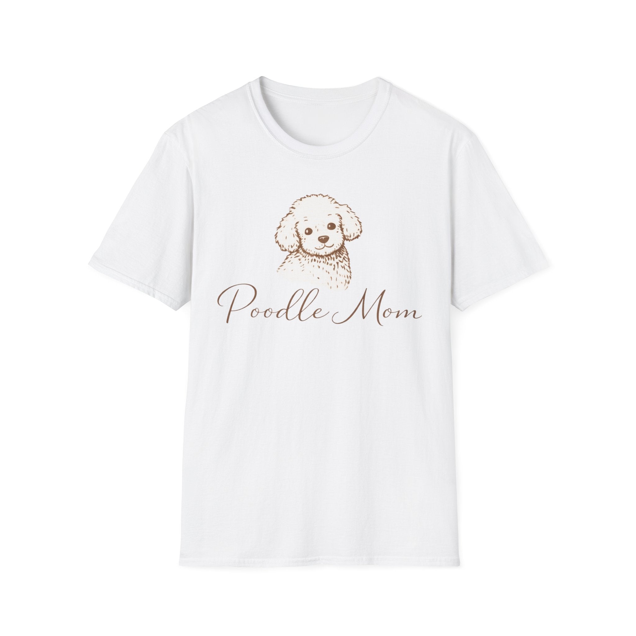 Poodle Mom - Creme Poodle T-Shirt