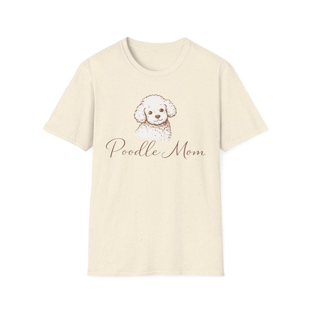 Poodle Mom - Creme Poodle T-Shirt