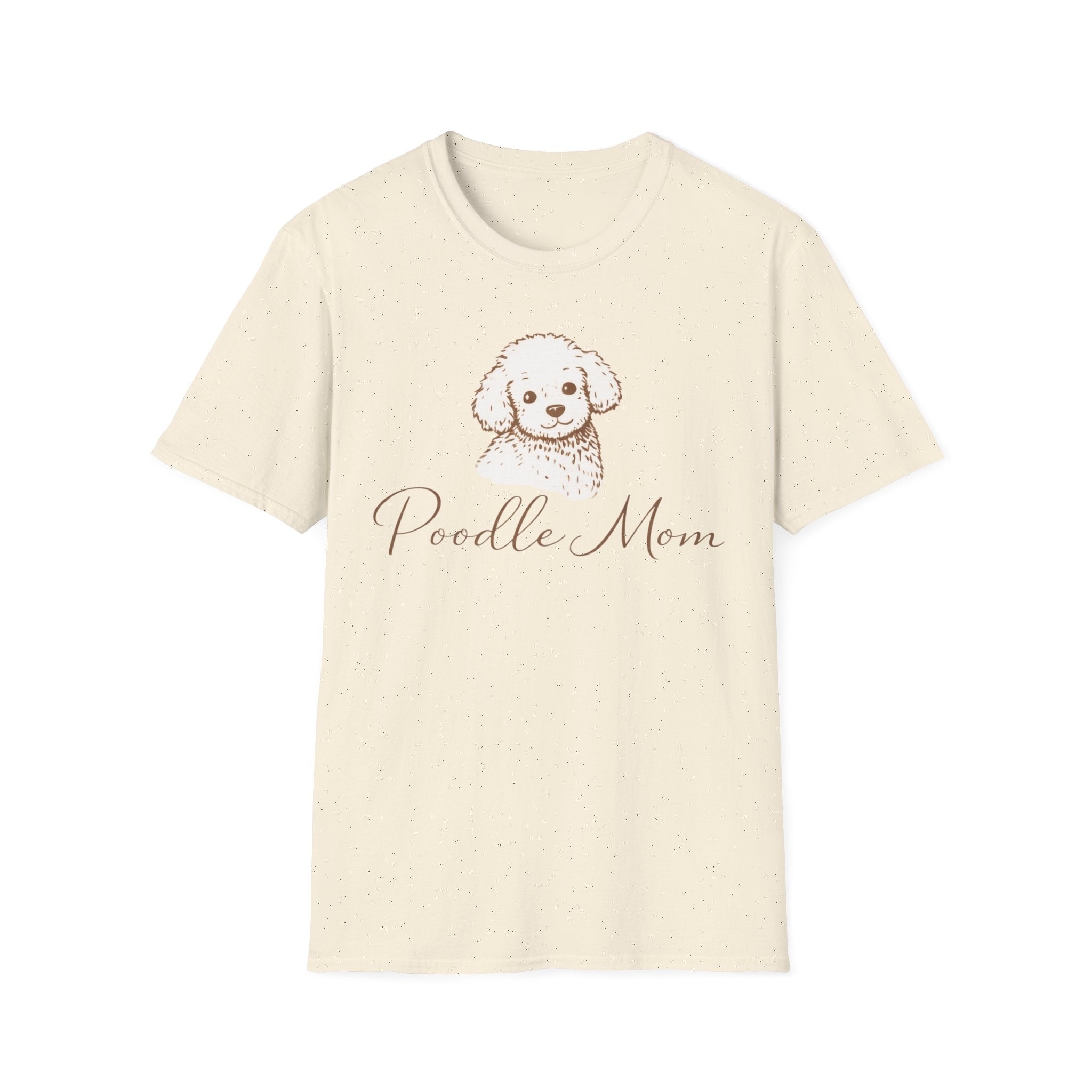 Poodle Mom - Creme Poodle T-Shirt