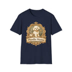Poodle Mama Filigree Emblem T-Shirt